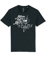 memento mori, T-shirt, black, desert dust, anthracite, made in Ireland, unisex, men, women, 100% organic cotton, combed cotton, printed T-shirt