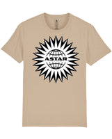 universal movement, T-shirt, black, desert dust, anthracite, made in Ireland, unisex, men, women, 100% organic cotton, combed cotton, printed T-shirt